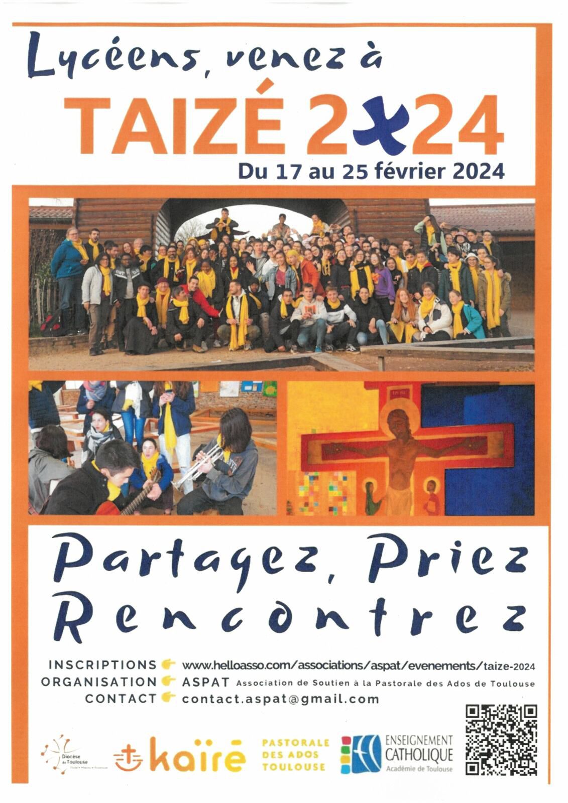 Pèlerinage des jeunes à Taizé, une expérience gravée dans les coeurs